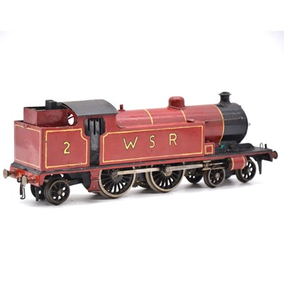 Lot 297 - Three battery powered scratch-built O gauge tank locomotives