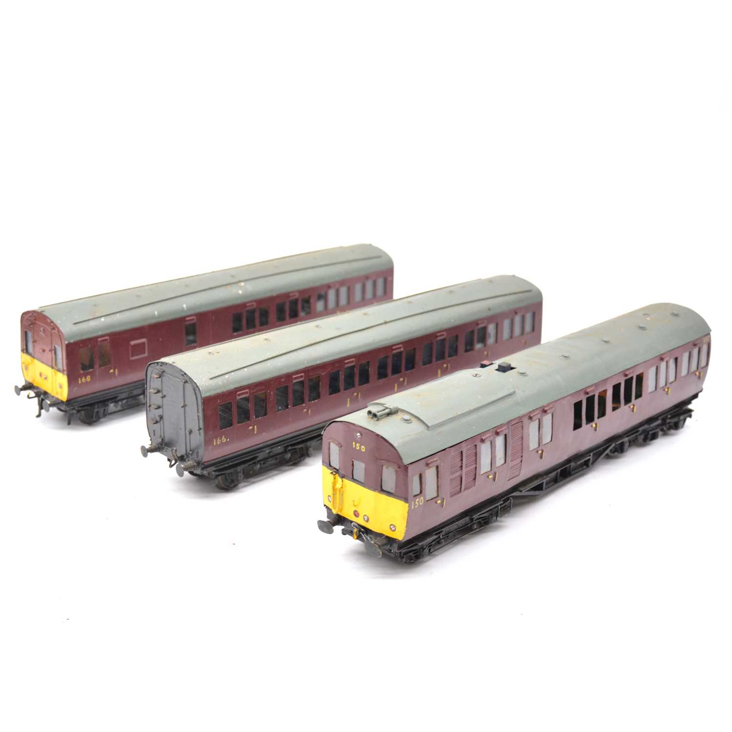 Lot 97 - Three scratch-built O gauge model railway...