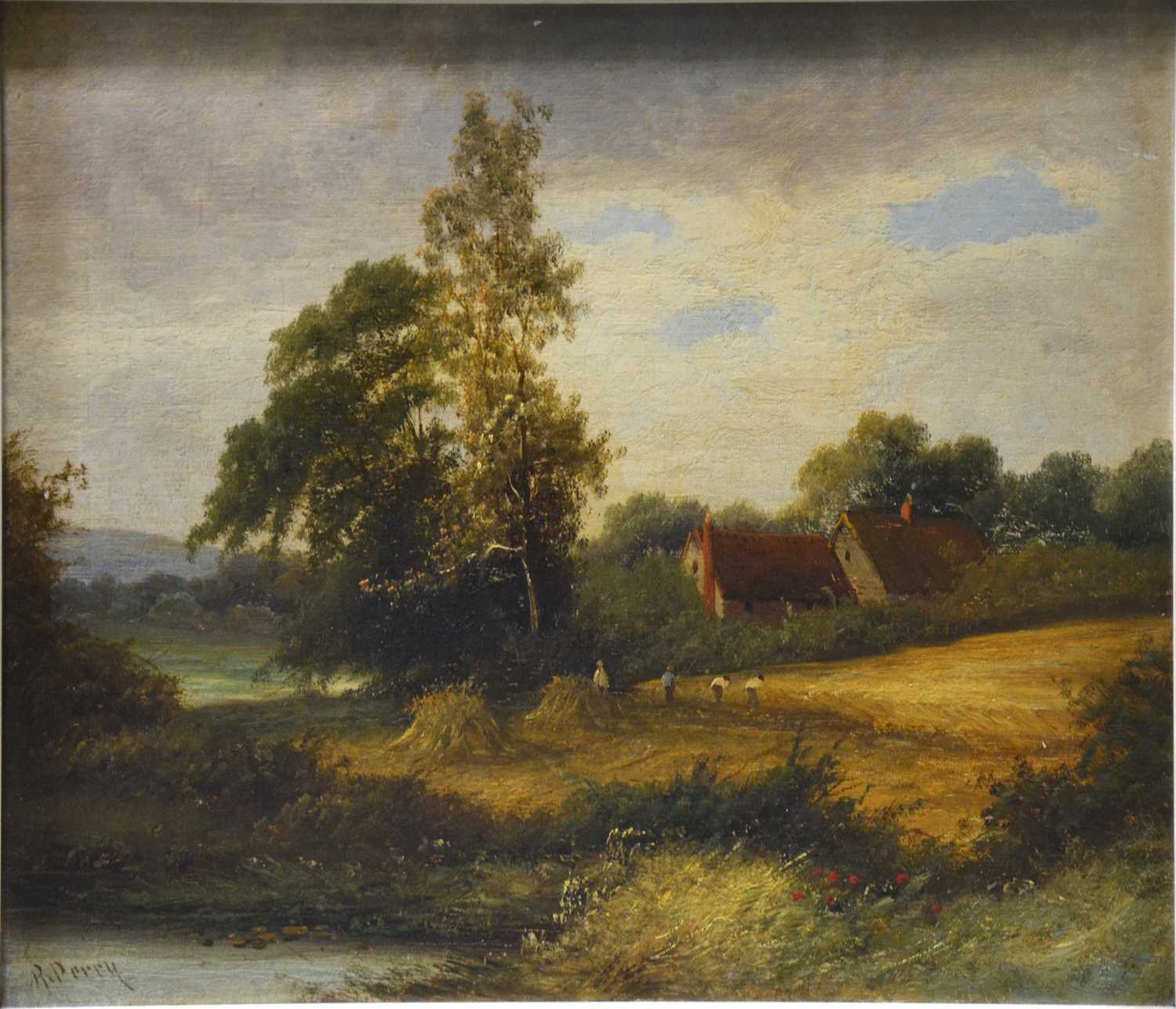 Lot 325 - R Perry, Harvest,