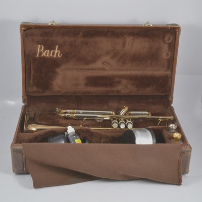 Lot 153 - Stradivarius Model 25 trumpet, by Bach, Elkhart, IN, US