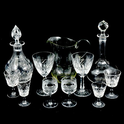 Lot 86 - Assorted cut glassware, including Brierly