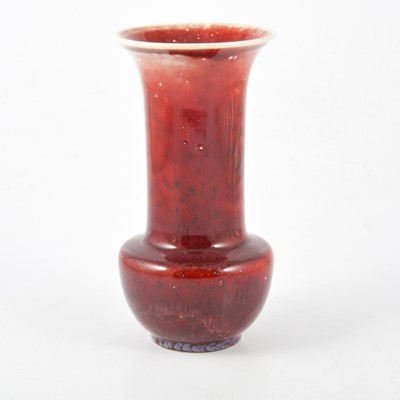 Lot 149 - Ruskin Pottery, a high-fired vase, possibly 1922