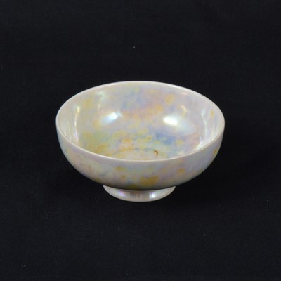 Lot 147 - Ruskin Pottery, a lustred salt dish