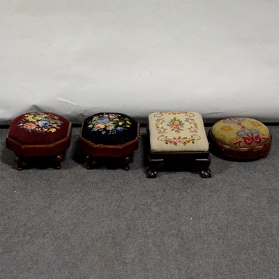 Lot 729 - Four Footstools