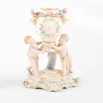 Lot 135 - Dresden porcelain group