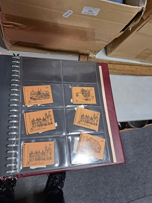 Lot 230 - Stamp booklet collection