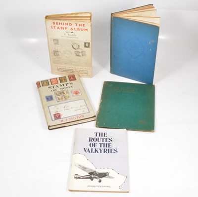 Lot 243 - A library of books relating to stamp collecting