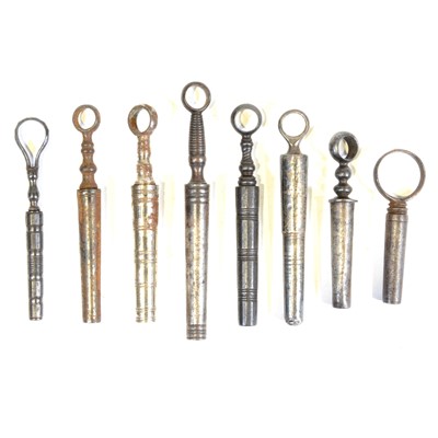 Lot 68 - Eight peg and worm corkscrews
