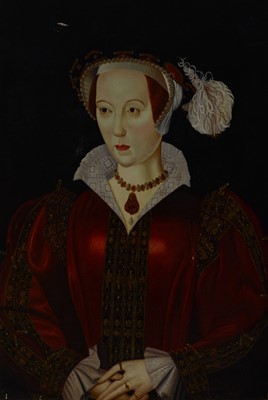 Lot 322 - Contemporary, Portraits of Catherine Parr and Sir Edward Hoby.