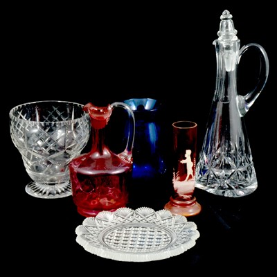 Lot 76 - Three boxes of assorted glassware