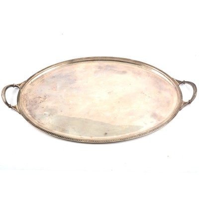 Lot 199 - Silver tray