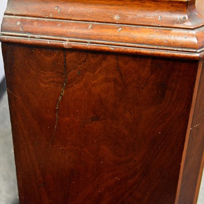 Lot 446 - Mahogany longcase clock, Barry, Bolton