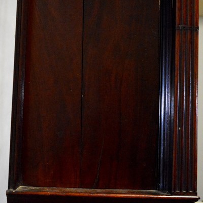 Lot 446 - Mahogany longcase clock, Barry, Bolton