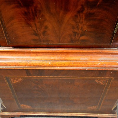 Lot 446 - Mahogany longcase clock, Barry, Bolton