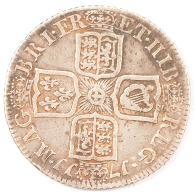 Lot 283 - Queen Anne shilling, 1711.