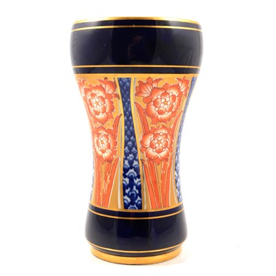 Lot 39 - An 'Aurelian' ware vase, attributed to William Moorcroft for James Macintyre & Co