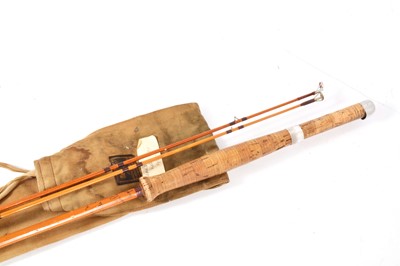 Lot 141A - Hardy Palakona No. 1 'Koh-I-Noor' two-spiece split cane fishing rod