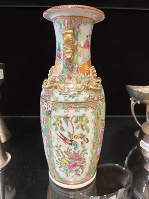Lot 54 - Cantonese porcelain vase