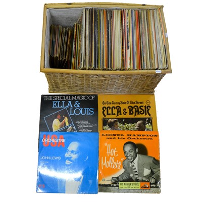Lot 178 - LP, 7" and 10" single records, mostly Jazz