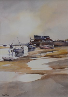 Lot 558 - Ken Tidd, Between Tides, Wells-next-the-Sea