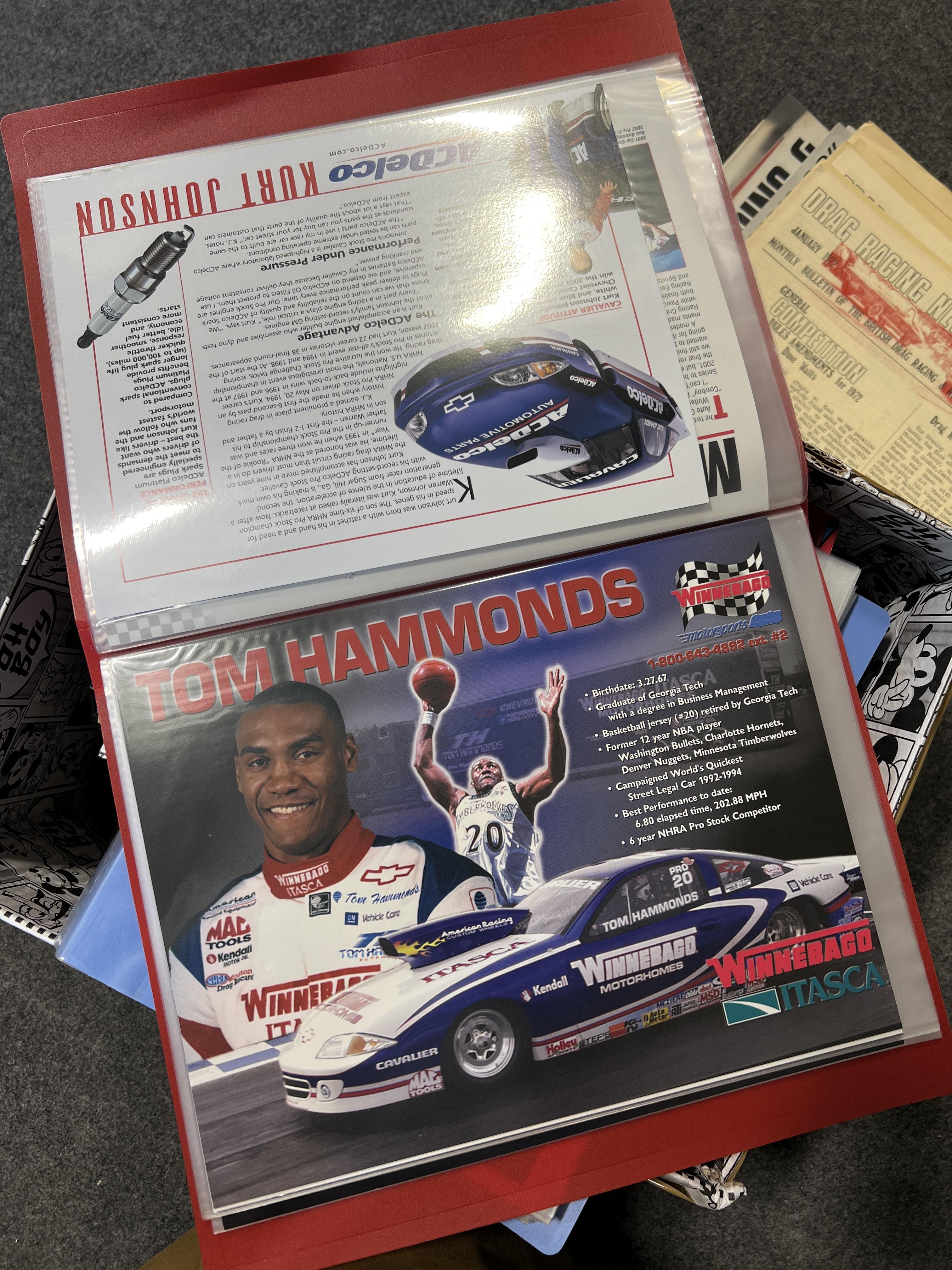 Lot 287 - Collection of ‘Drag Racing’ magazines from