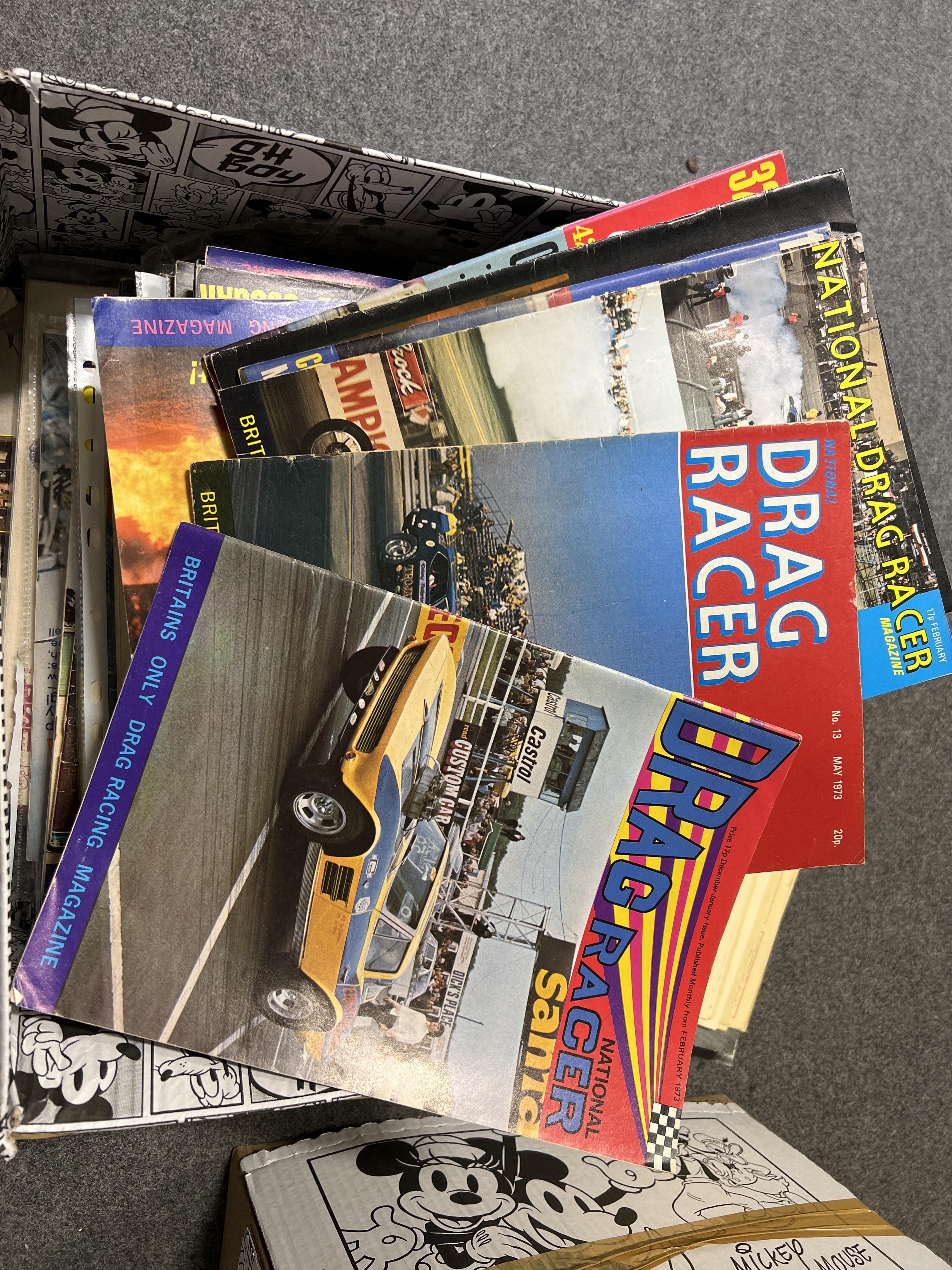 Lot 287 - Collection of ‘Drag Racing’ magazines from