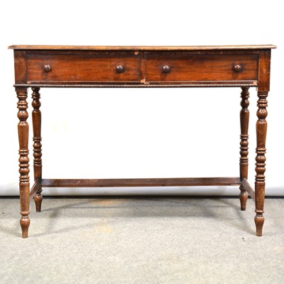 Lot 714 - Victorian mahogany side table