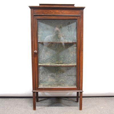 Lot 465 - Edwardian mahogany display cabinet