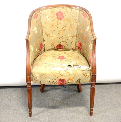 Lot 430 - Beech tub chair