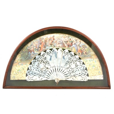 Lot 172 - French fan, 19th Century