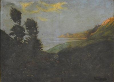 Lot 371 - Fred Watson, When Evening Shadows Creep Along The Shore