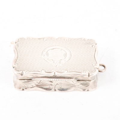 Lot 280 - Victorian silver vinaigrette