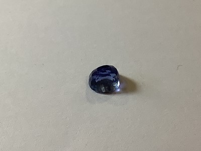Lot 88 - A sapphire loose stone.