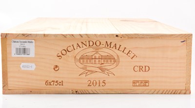 Lot 222 - 2015 Ch Sociando-Mallet, Haut-Medoc