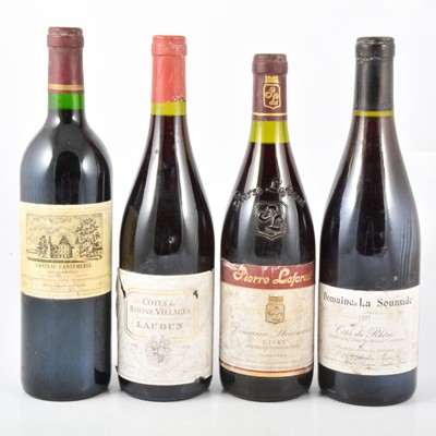 Lot 454 - Eight assorted bottles of French wine