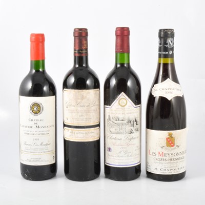 Lot 248 - Nine assorted bottles of French red wine