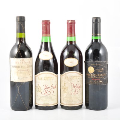 Lot 460 - Fifteen assorted bottles of New World red wines