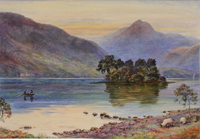 Lot 313 - Scottish School, Loch Lomond - Wallace's Isle