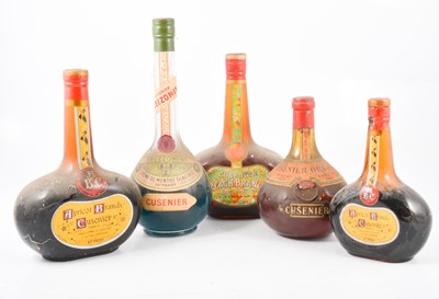 Lot 122 - Ten assorted vintage bottlings of Cusenier liqueurs