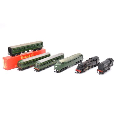 Lot 115 - A collection of OO gauge model railway, including Hornby Dublo, Trix etc.
