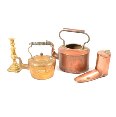 Lot 287 - Quantity of copper and brass