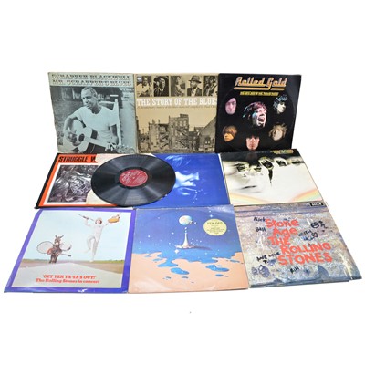 Lot 148 - Box of assorted vinyl, including The Rolling Stones