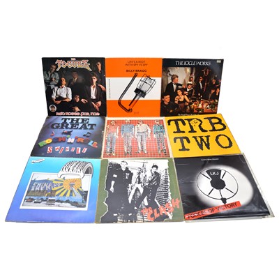 Lot 155 - Nineteen LP vinyl music records mostly Punk and New Wave