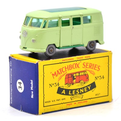 Lot 67 - Matchbox Series die-cast model ref 34 Volkswagen Camping Car