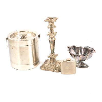 Lot 244 - Silver plated condiments, etc.