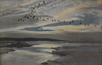 Lot 301 - Peter Scott, birds in flight