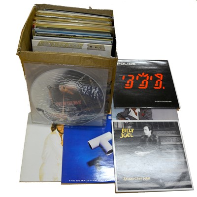 Lot 176 - LP vinyl music records, mostly pop including Elton John, Rick Wakeman, The Beatles etc
