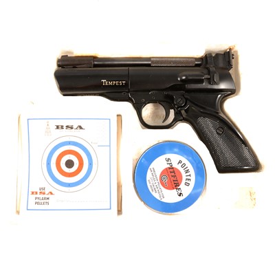 Lot 206 - Webley Tempest air pistol, boxed