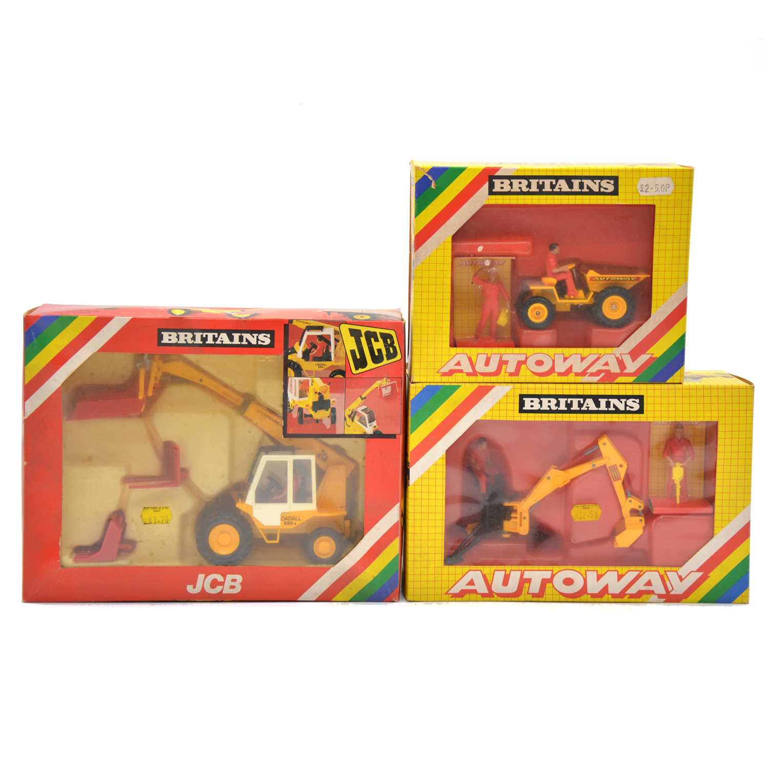 Lot 113 - Three Britains toy models including Autoways
