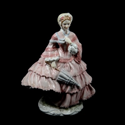 Lot 20 - Ten Coalport china lady figurines